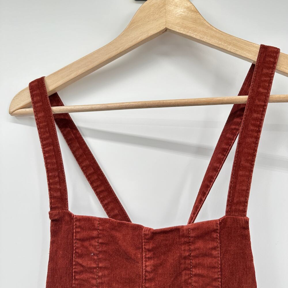 Ag Jeans Rust Red The Isabelle Paneled Corduroy D… - image 8